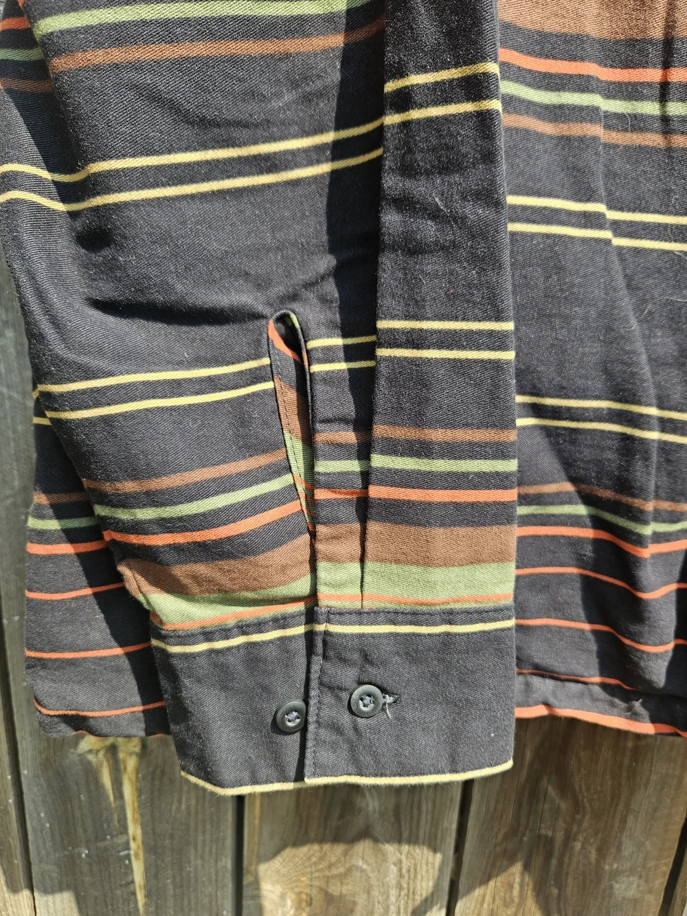Wrangler Barn Shirt Jacket Men 2XL Button Down Pocket Light Western Cotton Aztec